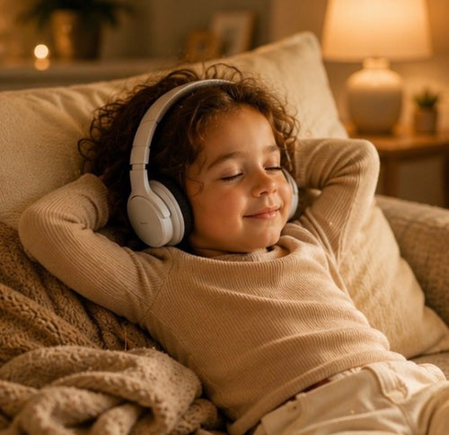 Enfant qui écoute son histoire